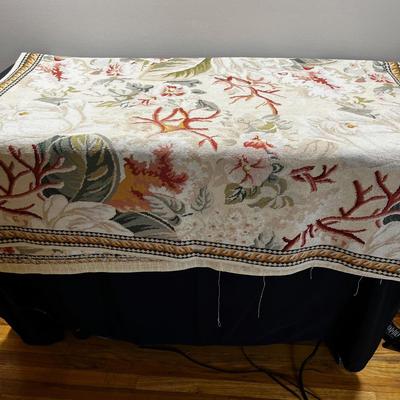 NICE~ Large NEEDLEPOINT Coverlet, Wall-hanging, etc.