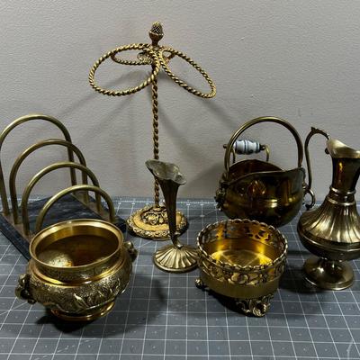 Large Mixed Lot of BRASS