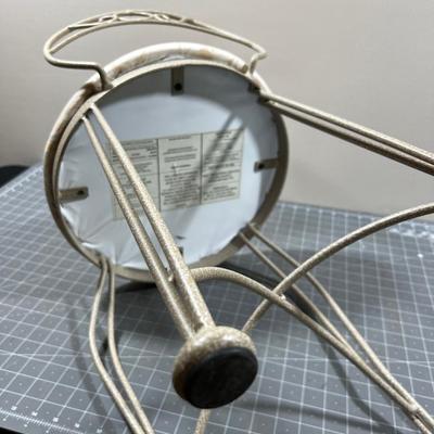 Lovely Off White WIRE Vanity Stool 