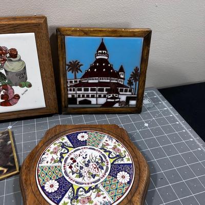 Lots of Tile and Marble Trivets 10