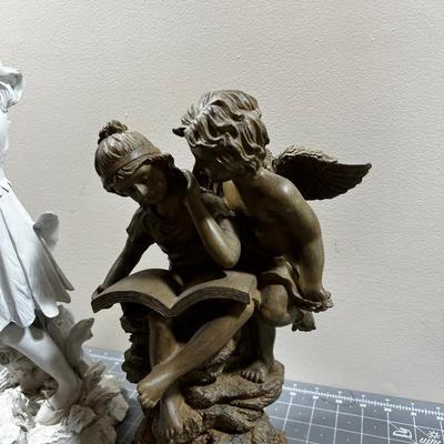 2 Fairy  Statues 