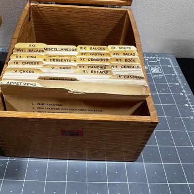 Wood Boxes In & Lou Letter box, Index Boxes. ETC. 