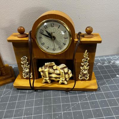 2 Clocks; 1 Battery operated And 1 Electric Clocks