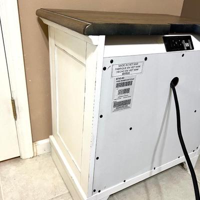 Realyn Three Drawer Nightstand