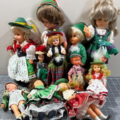 German and Swiss Dolls