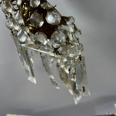 Glass Dangle Light Fixture! 