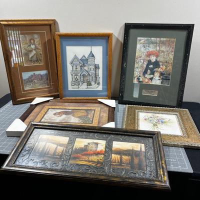 6 Framed Prints