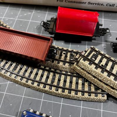German Made Train Set by MARKLIN Cars & Track HO Scale. VINTAGE!!!