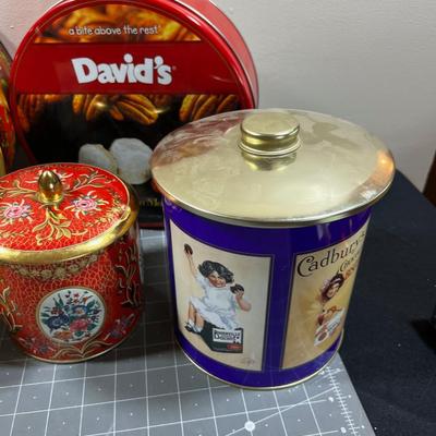 Big Lot of Metal Tins. All Kinds! 