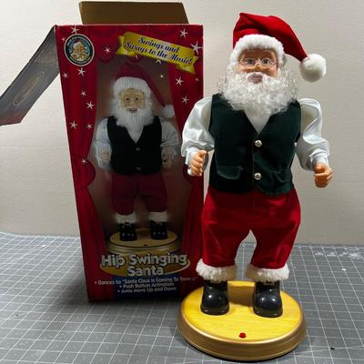 Hip Swinging Santa Buttâ€¦. 