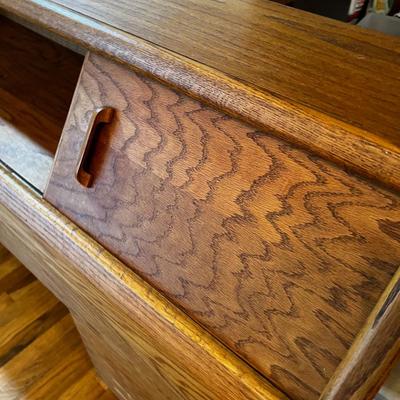Post Modern King Size Headboard OAK