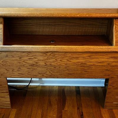 Post Modern King Size Headboard OAK