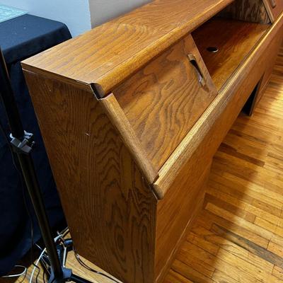 Post Modern King Size Headboard OAK