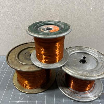 26 Gage  Copper Wire 3 Rolls 