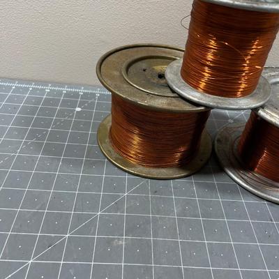 26 Gage  Copper Wire 3 Rolls 