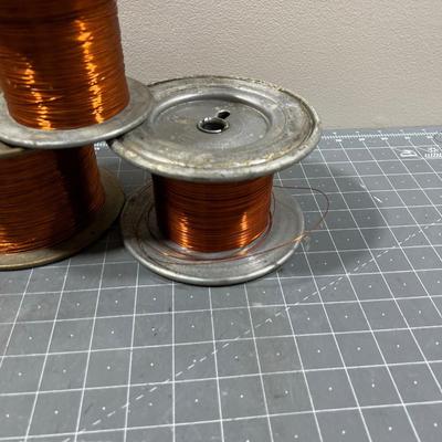 26 Gage  Copper Wire 3 Rolls 