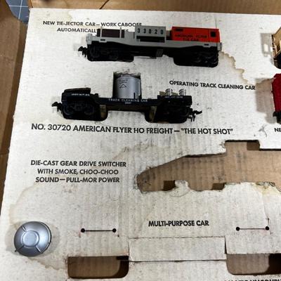 Partial Set of American Flyer Electric Train 