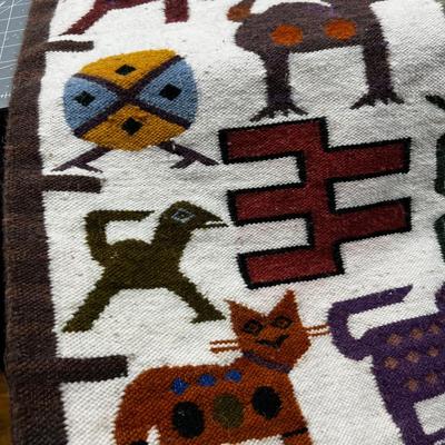 South American Weaving, Alpaca Wool AWESOME !!! 