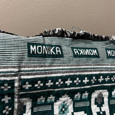 Blanket of Green Deer, Like New