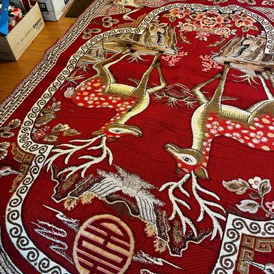 Interesting! Deer "Matt" or Wall Hanging or Tea Rug