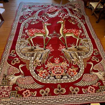 Interesting! Deer "Matt" or Wall Hanging or Tea Rug