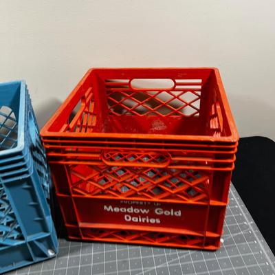 Pair of Milk Crates 