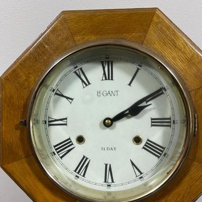 LEGANT 31 Day Wind up Clock