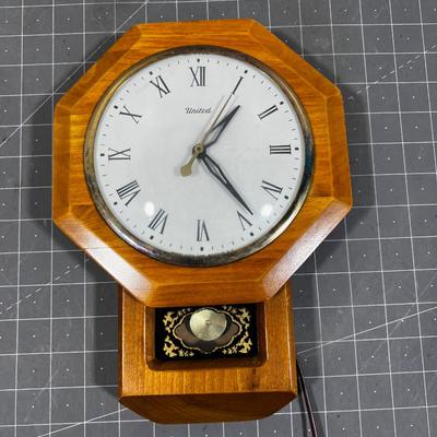 United Electric Wall Clock 
