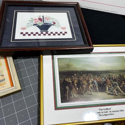 Prints & Posters Used. Some Framed