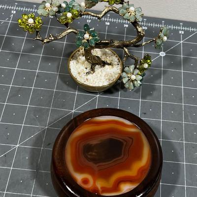 Jade Tree and Wonder Stone Box 