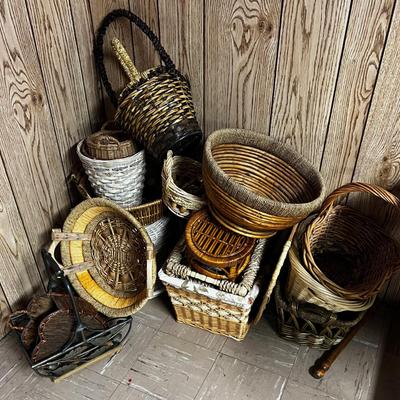 Ginormous Collection of Baskets 