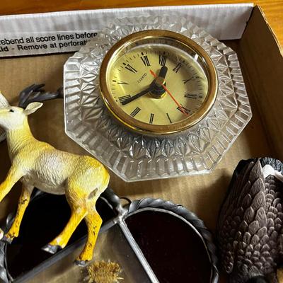 Decorative Parts and Pieces: Animals, Clock, etc. 