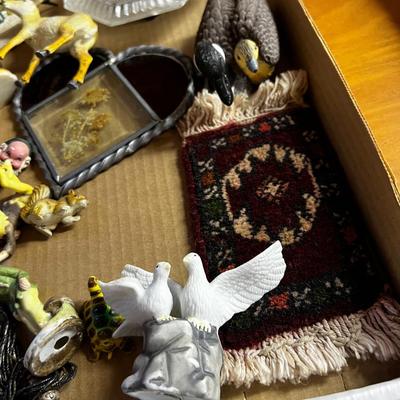 Decorative Parts and Pieces: Animals, Clock, etc. 
