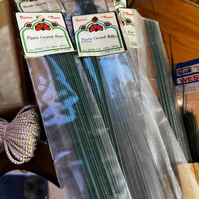 Decorative Parts and Pieces: Wire, Bells, Scissors Macrame etc. 