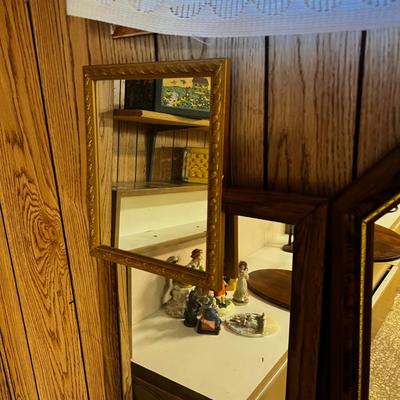 A Large Lot of Wall Mirrors 