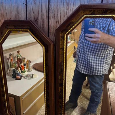 A Large Lot of Wall Mirrors 