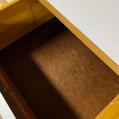 Wood Particle Board with Shelf On Top  Cabinet #C  