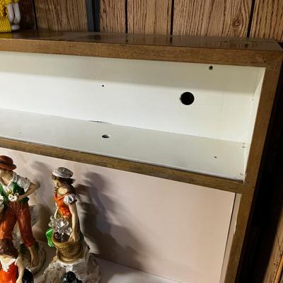 Wood Particle Board with Shelf On Top  Cabinet #C  