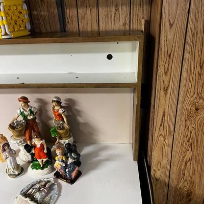 Wood Particle Board with Shelf On Top  Cabinet #C  