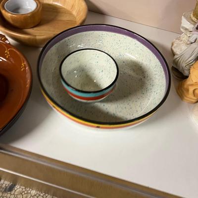 3 PARTY Chip & Dip Bowls 