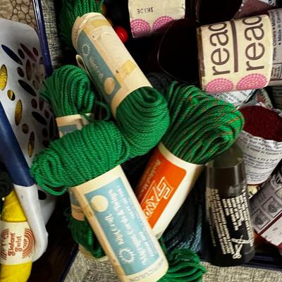 Trunk of Yarn and Macrame NEW Product.
