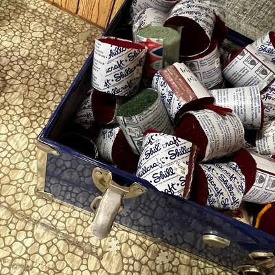 Trunk of Yarn and Macrame NEW Product.