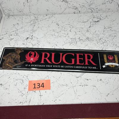 Ruger and True Blue Wall signs