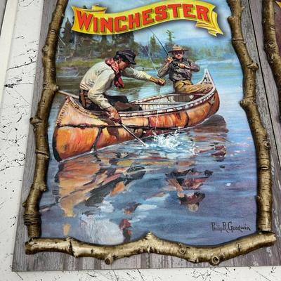 Winchester Tin wall art