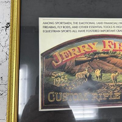 Jerry Fisher Framed AD
