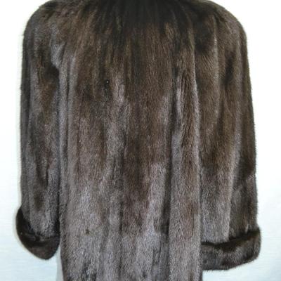 LOT 308 NATURAL FUR COAT