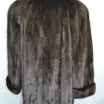 LOT 308 NATURAL FUR COAT