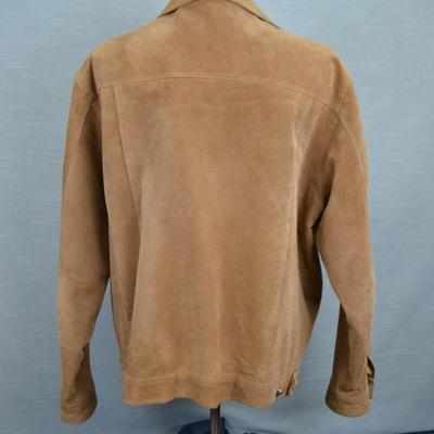 LOT 309. MISTY HARBOR SUEDE JACKET LARGE
