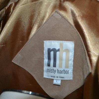 LOT 309. MISTY HARBOR SUEDE JACKET LARGE