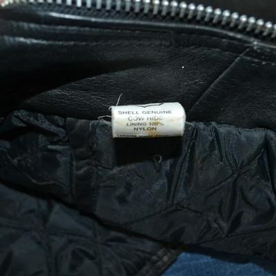 LOT 311. LADIES LEATHER BIKER STYLE JACKET
